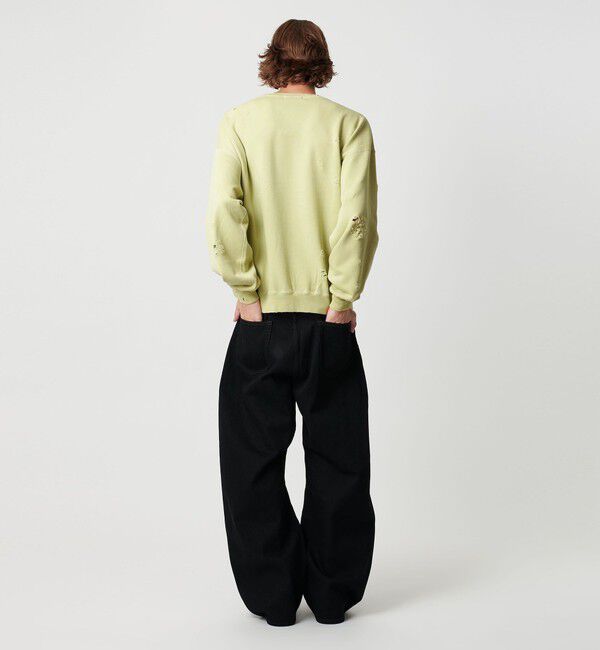 MONKEY TIME「フレンチテリー ディストレスト クルーネック」|Tシャツ・カットソー|