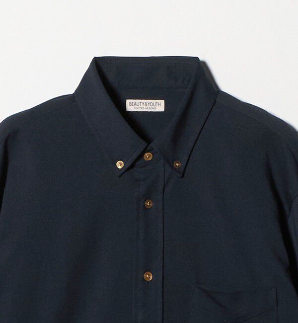 BEAUTY&YOUTH UNITED ARROWS「クイック ストレッチ シャンブレー ボタンダウン シャツ SLIM型 吸水速乾 」|シャツ・ブラウス|