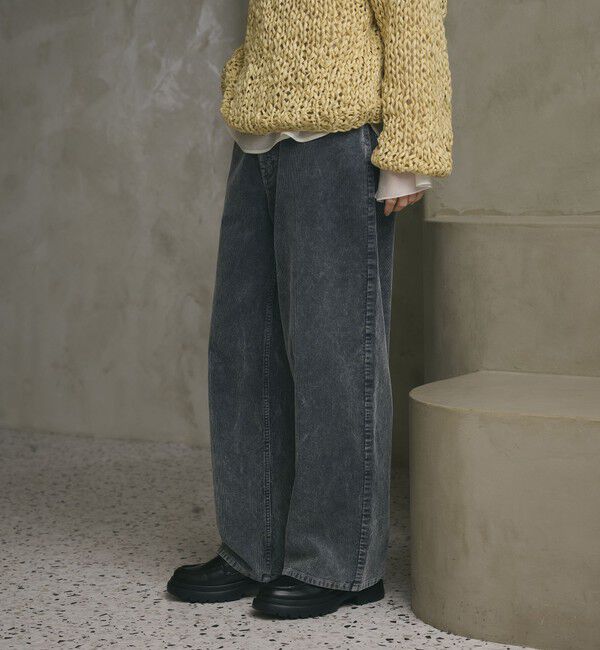 BEAUTY&YOUTH UNITED ARROWS「オーバーダイ コーデュロイ ５ポケットパンツ」|チノ|