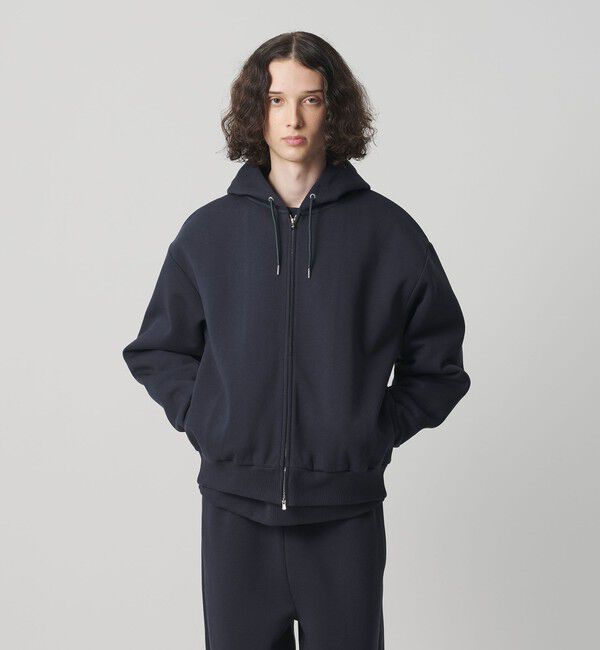 MONKEY TIME「ボンディング フルジップ フーディー」|カーディガン|