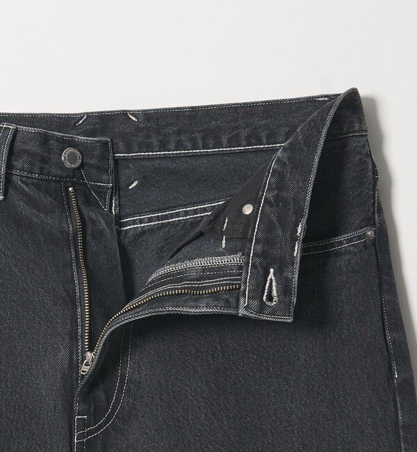 MONKEY TIME「オーバーダイ デニム バギー パンツ シーズナル」|チノ|