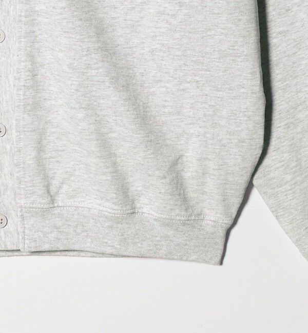 BEAUTY&YOUTH UNITED ARROWS「【別注】＜HEAR MY NAME＞ロゴ スウェットカーディガン グレー」|カーディガン|