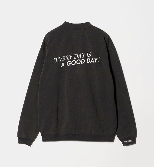 BEAUTY&YOUTH UNITED ARROWS「【別注】＜HEAR MY NAME＞ロゴ スウェットカーディガン ブラック」|カーディガン|