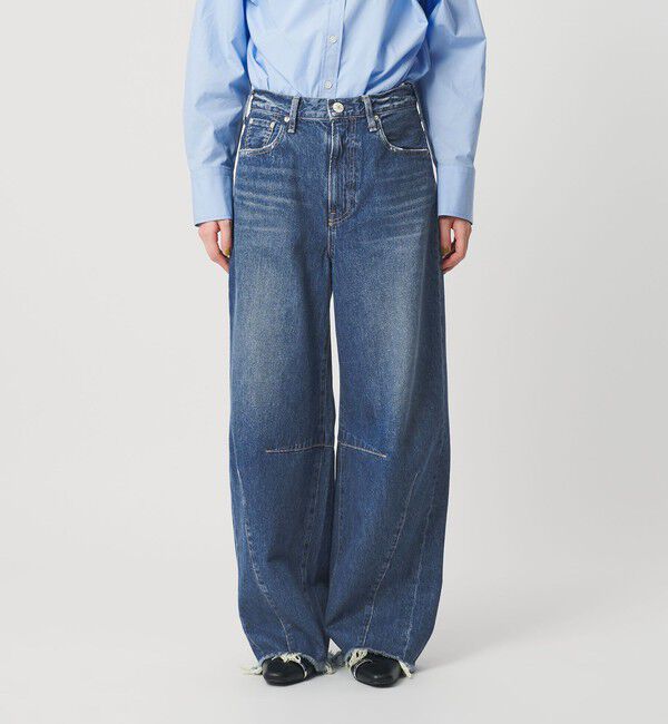 BEAUTY&YOUTH UNITED ARROWS「【別注】＜NEEDBY heritage＞カーブデニムパンツ」|デニム|