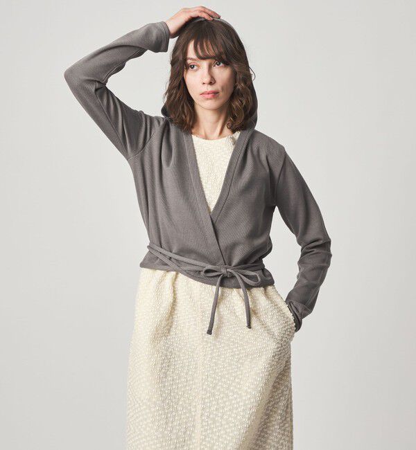 STEVEN ALAN「＜Steven Alan＞カシュクール フード カーディガン」|Tシャツ・カットソー|