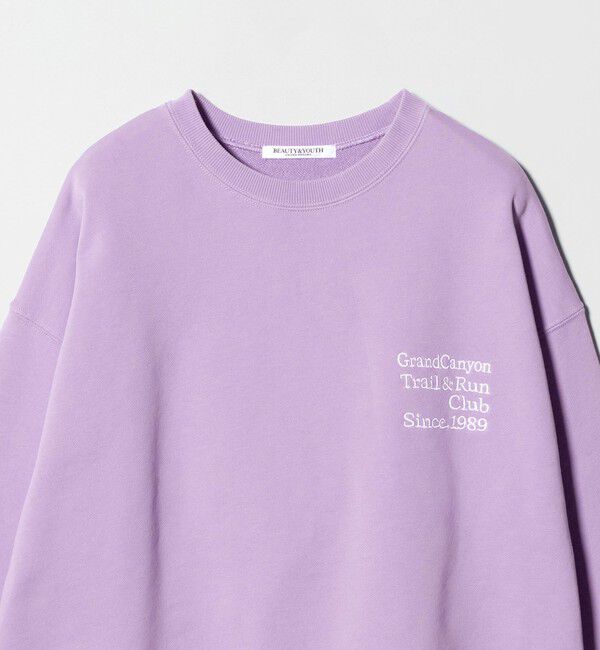 BEAUTY&YOUTH UNITED ARROWS「コットン裏毛 ロゴスウェット プルオーバー」|スウェット・ジャージ|