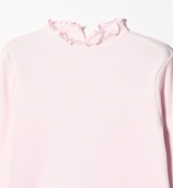 STEVEN ALAN「＜Steven Alan＞ドット リブ フリル プルオーバー」|Tシャツ・カットソー|