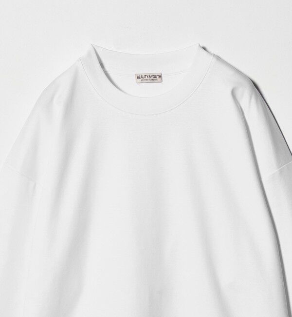 BEAUTY&YOUTH UNITED ARROWS「プラチナ ポンチ クルーネック カットソー 抗菌防臭」|Tシャツ・カットソー|