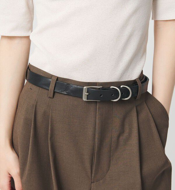BEAUTY&YOUTH UNITED ARROWS「＜ATELIER BRUGGE＞レザー メタルループ ベルト」|ベルト|