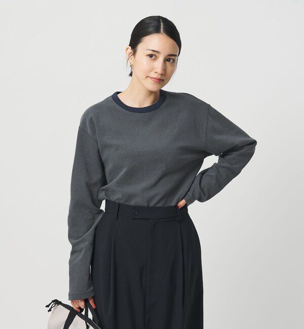 BEAUTY&YOUTH UNITED ARROWS「パイル リンガー ロングスリーブTシャツ」|Tシャツ・カットソー|