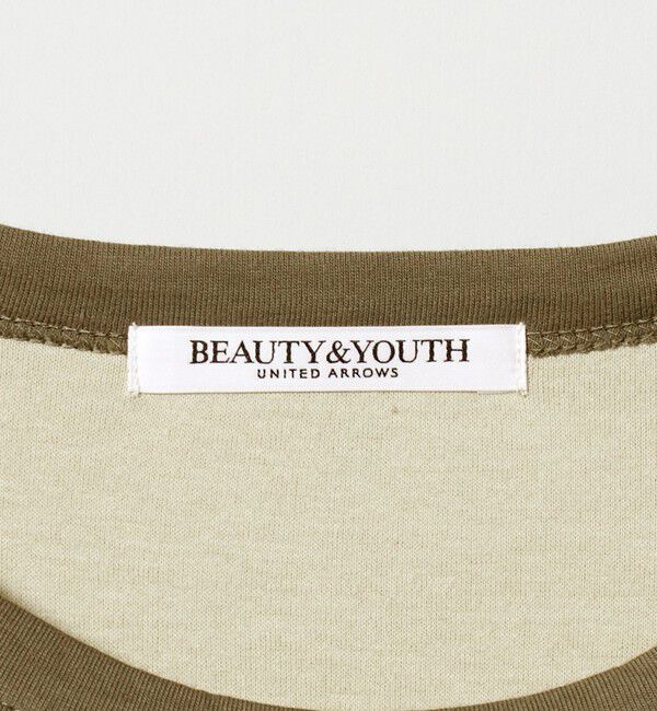 BEAUTY&YOUTH UNITED ARROWS「パイル リンガー ロングスリーブTシャツ」|Tシャツ・カットソー|