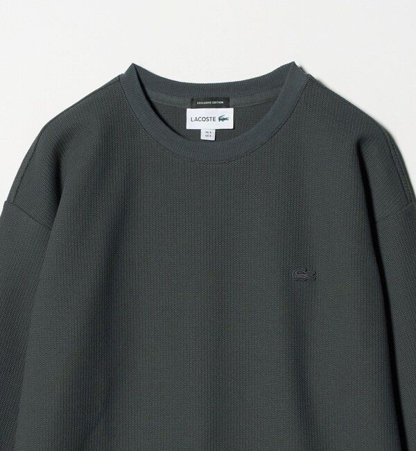 BEAUTY&YOUTH UNITED ARROWS「＜LACOSTE for BEAUTY&YOUTH＞ワントーン ロング スリーブ カットソー」|Tシャツ・カットソー|