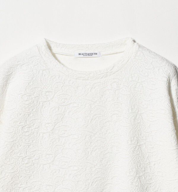 BEAUTY&YOUTH UNITED ARROWS「ジャガード クルーネック プルオーバー」|Tシャツ・カットソー|