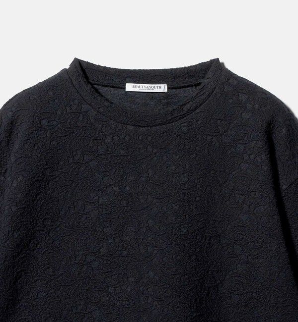 BEAUTY&YOUTH UNITED ARROWS「ジャガード クルーネック プルオーバー」|Tシャツ・カットソー|