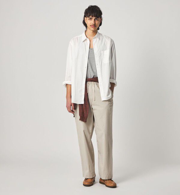 STEVEN ALAN「＜Steven Alan＞ コットン/シルク バギー イージー パンツ」|その他|