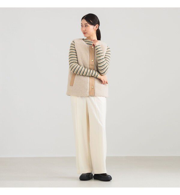 Demi-Luxe BEAMS 「Barbour / DULSIE ボア ライナー ベスト」|ダウン|