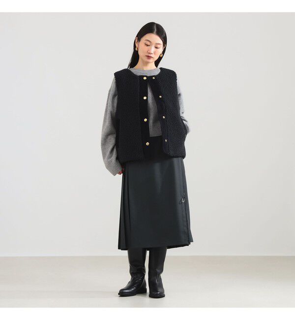 Demi-Luxe BEAMS 「Barbour / DULSIE ボア ライナー ベスト」|ダウン|