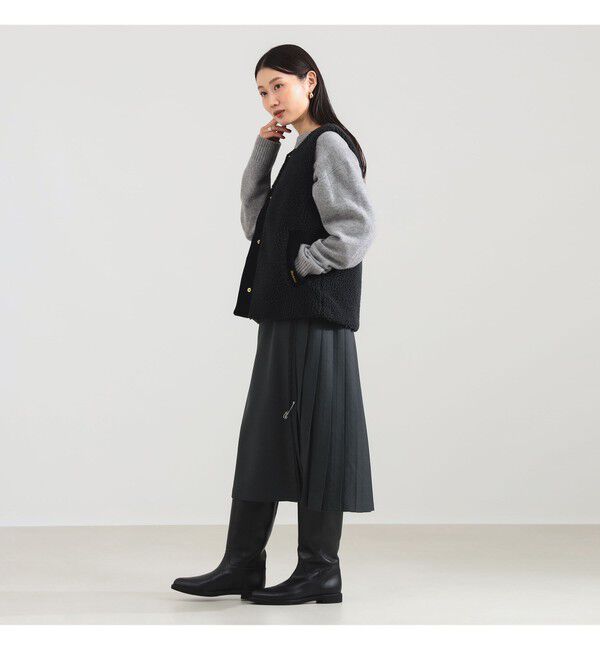 Demi-Luxe BEAMS 「Barbour / DULSIE ボア ライナー ベスト」|ダウン|