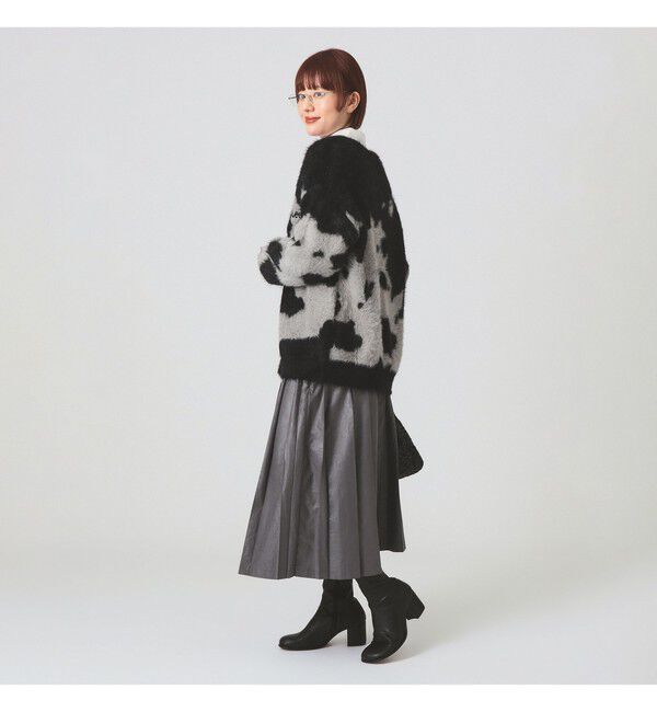 Ray BEAMS 「Lee / ANIMAL KNIT CARDIGAN」|カーディガン|