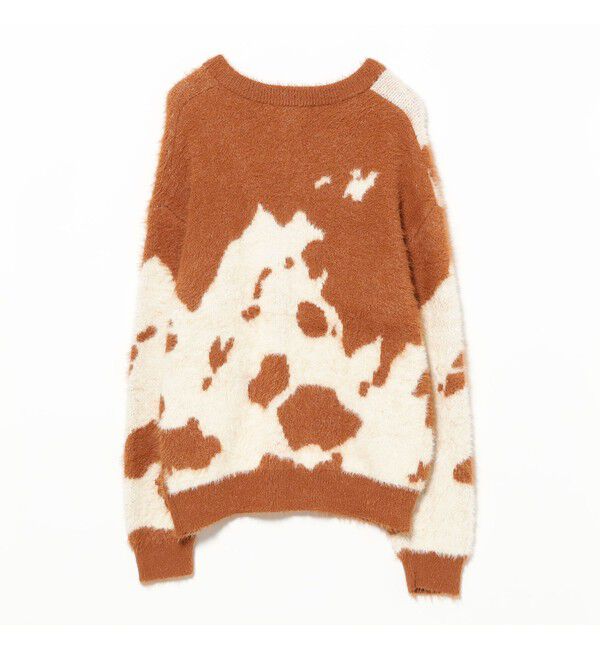 Ray BEAMS 「Lee / ANIMAL KNIT CARDIGAN」|カーディガン|