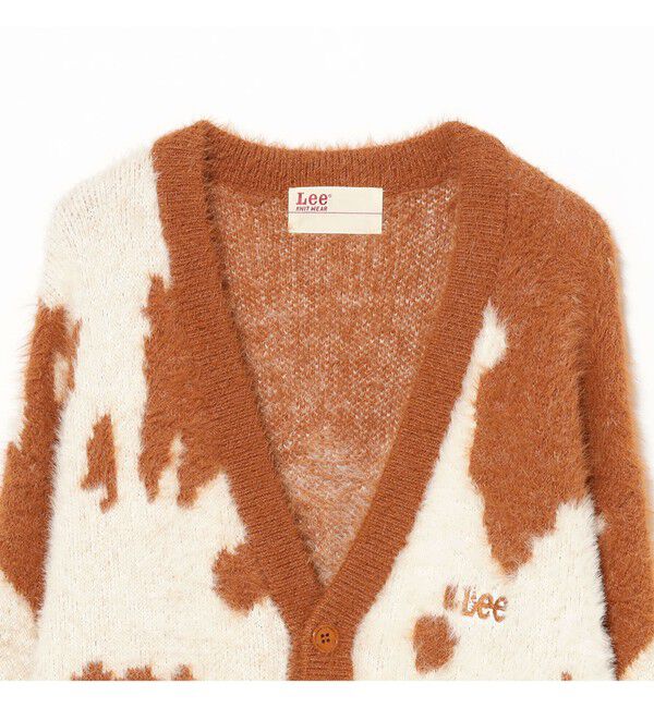 Ray BEAMS 「Lee / ANIMAL KNIT CARDIGAN」|カーディガン|