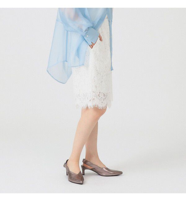 Ray BEAMS 「レース スカラヘム ハーフ パンツ」|その他|