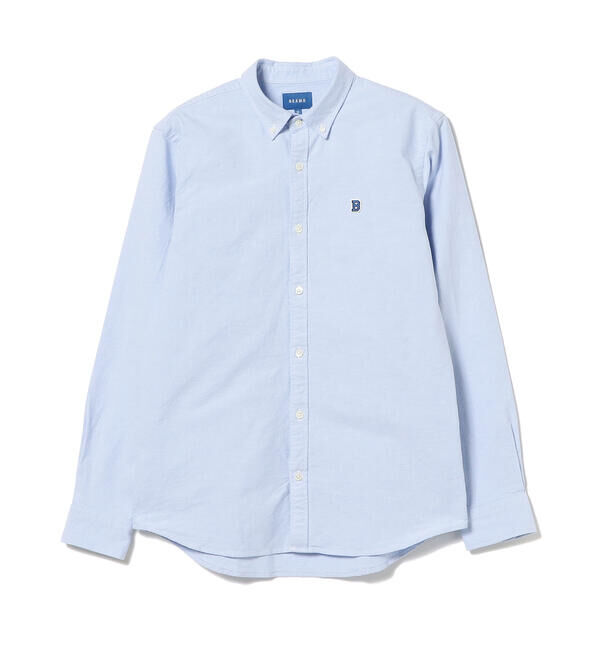BEAMS「BEAMS / ストレッチ オックスフォード ワンポイント ボタンダウンシャツ」|シャツ・ブラウス|