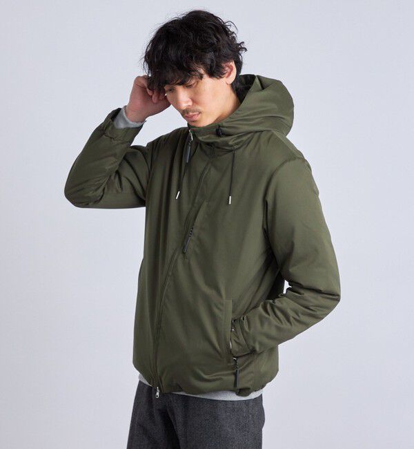 SHIPS any「SHIPS any:  ユーティリティー ZIPポケット 中綿マウンテンパーカー 24FW◇」|ブルゾン・スタジャン|