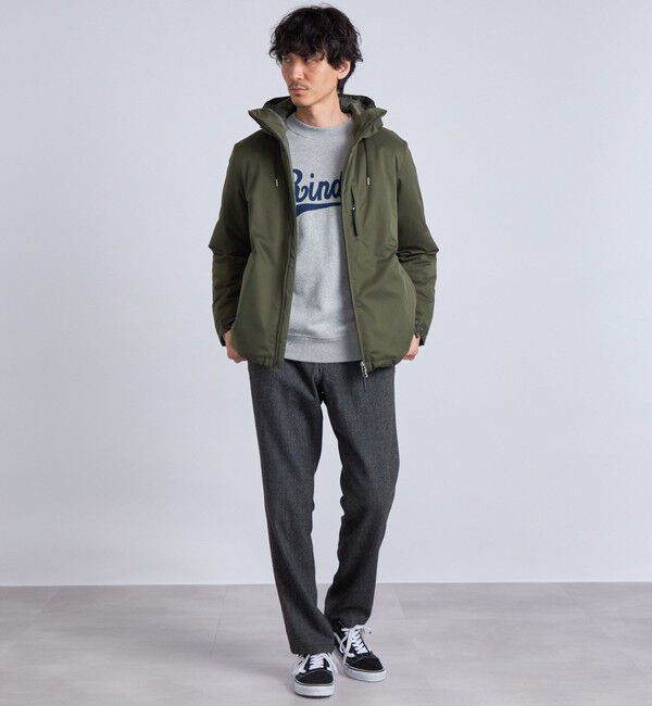 SHIPS any「SHIPS any:  ユーティリティー ZIPポケット 中綿マウンテンパーカー 24FW◇」|ブルゾン・スタジャン|