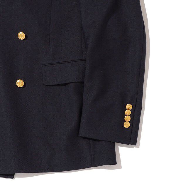 SHIPS「Southwick: PAXTON ウール ネイビー ダブルブレザー」|テーラードジャケット|