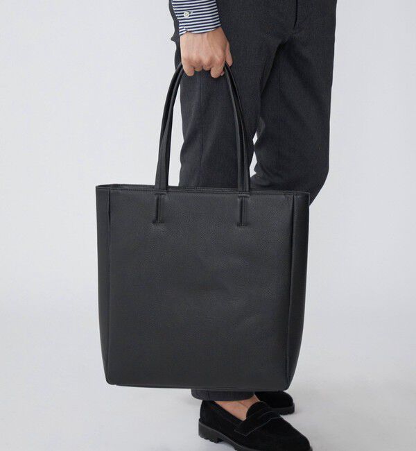 SHIPS「SHIPS: スマート レザー ヴァーティカル トートバッグ」|トートバッグ|