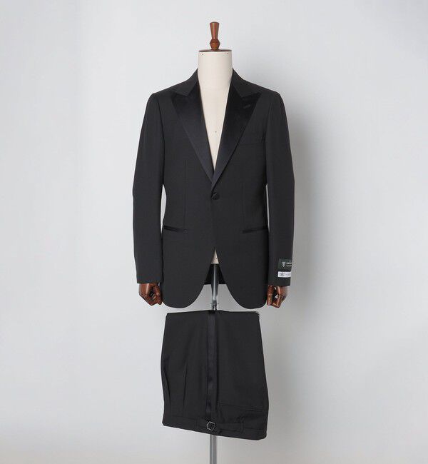 SHIPS「SHIPS: ラグジュアリー ドーメル タキシード スーツ」|スーツ|ブラック