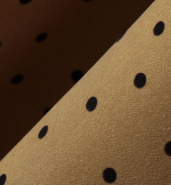 SHIPS for women「*〈手洗い可能〉ドット / 花柄 切替 セミフレア スカート ◇」|スカート|