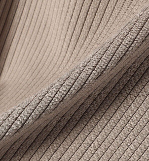 SHIPS for women「SHIPS Primary Navy Label:丸胴 テレコ タンクトップ」|タンクトップ|