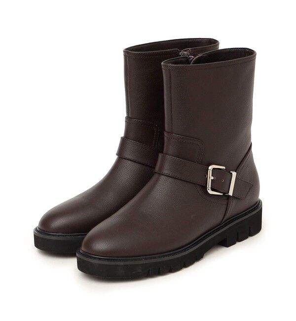 SHIPS for women「レザー エンジニア ブーツ ◇」|ショートブーツ|