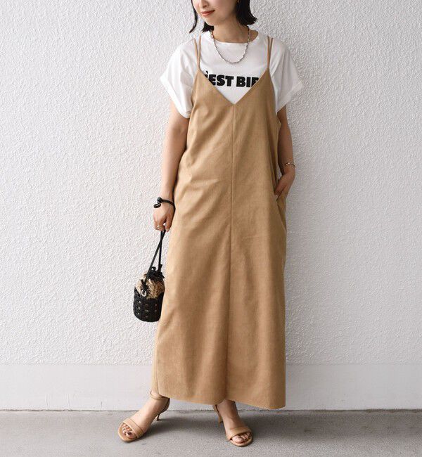 SHIPS for women「〈手洗い可能〉Iライン キャミ ワンピース」|ワンピース|