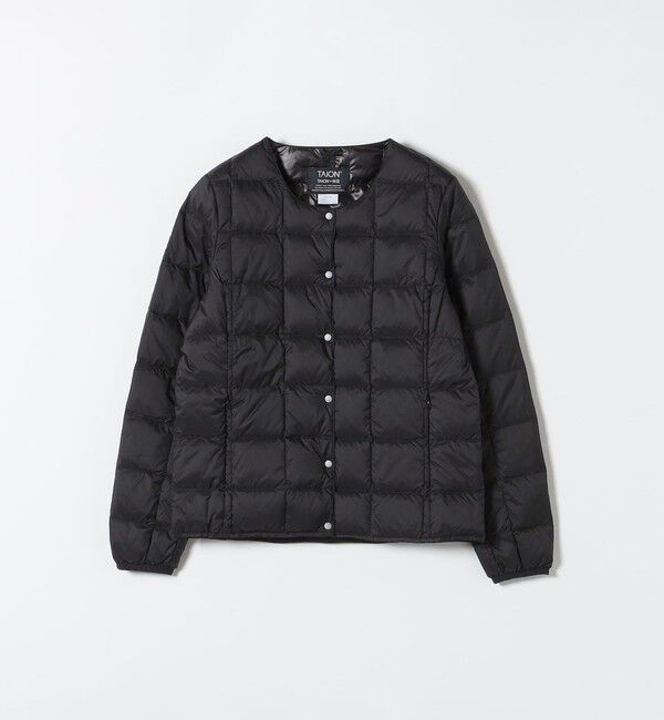 SHIPS any「《一部追加予約》TAION:〈手洗い可能〉インナー ショート ダウン ジャケット 24FW」|ダウン|