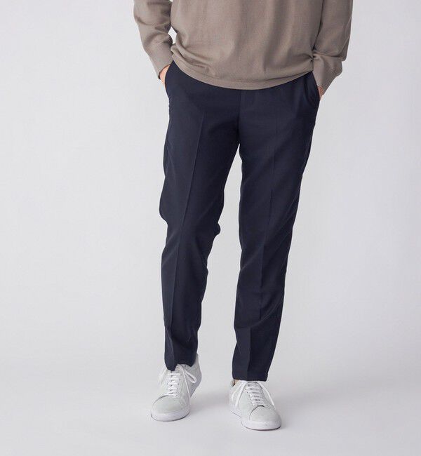 SHIPS「SHIPS: サキソニー ソロテックス ノープリーツ パンツ」|チノ|