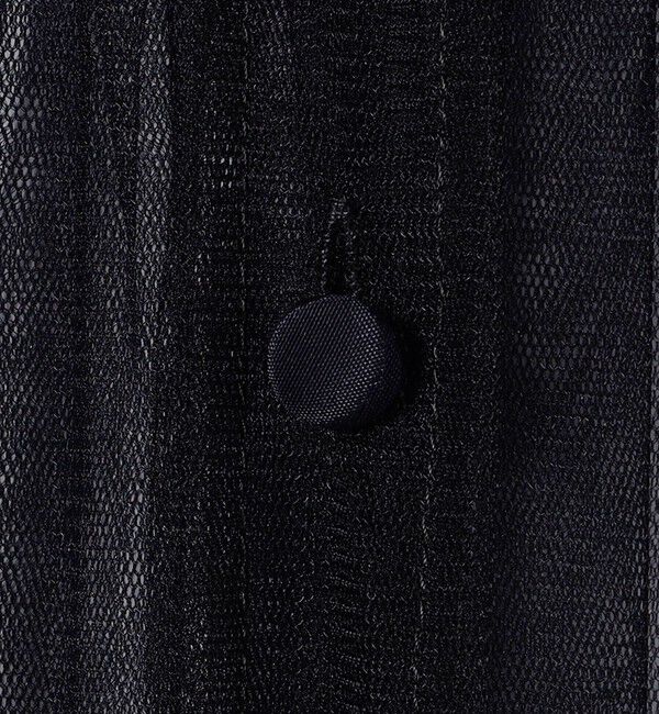 SHIPS for women「〈手洗い可能〉チュール ビッグ シャツ ◇」|シャツ・ブラウス|