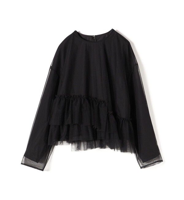 SHIPS for women「〈手洗い可能〉インナーセット チュール デザイン ブラウス ◇」|シャツ・ブラウス|
