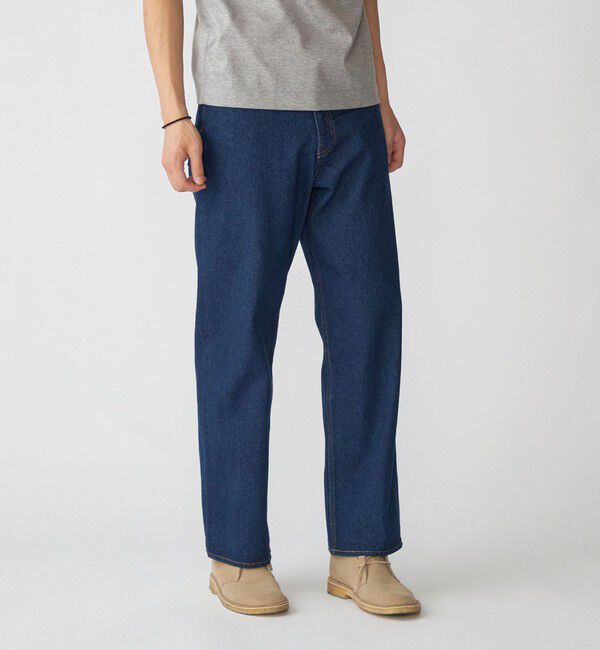 SHIPS「SHIPS: 〈セットアップ対応〉 13.5oz リラックス デニム 5ポケット パンツ」|デニム|