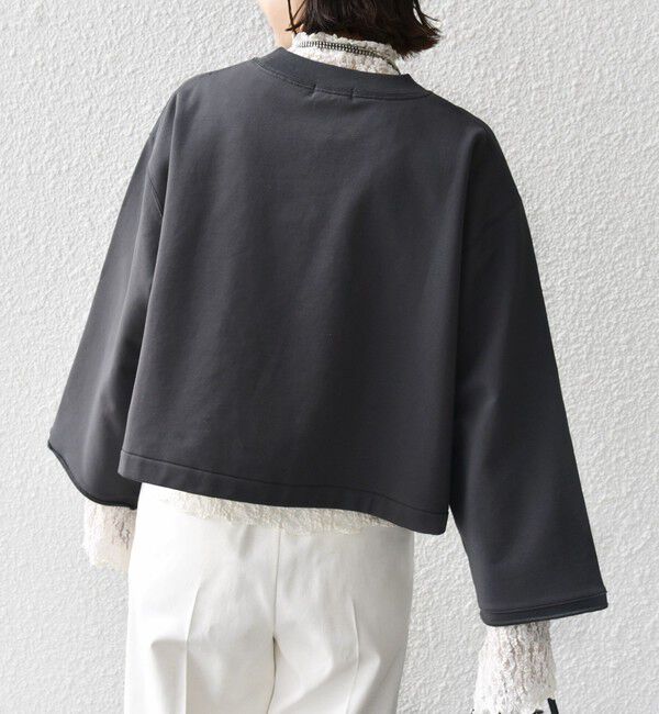 SHIPS for women「* 〈洗濯機可能〉ベア 裏毛 刺繍 ロゴ プルオーバー 24SS ◇」|Tシャツ・カットソー|