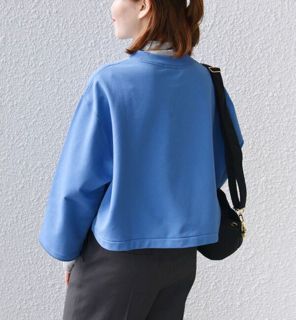 SHIPS for women「* 〈洗濯機可能〉ベア 裏毛 刺繍 ロゴ プルオーバー 24SS ◇」|Tシャツ・カットソー|