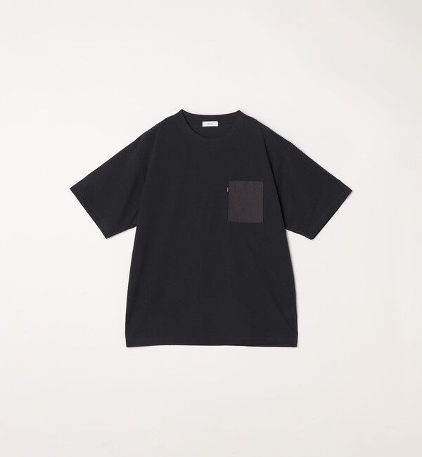 SHIPS any「【WEB限定】SHIPS any:〈撥水加工〉Teflon EcoElite(TM) ナイロンポケット Tシャツ◇」|Tシャツ・カットソー|