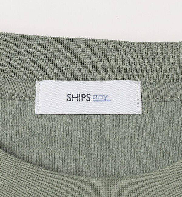 SHIPS any「【WEB限定】SHIPS any:〈撥水加工〉Teflon EcoElite(TM) ナイロンポケット Tシャツ◇」|Tシャツ・カットソー|