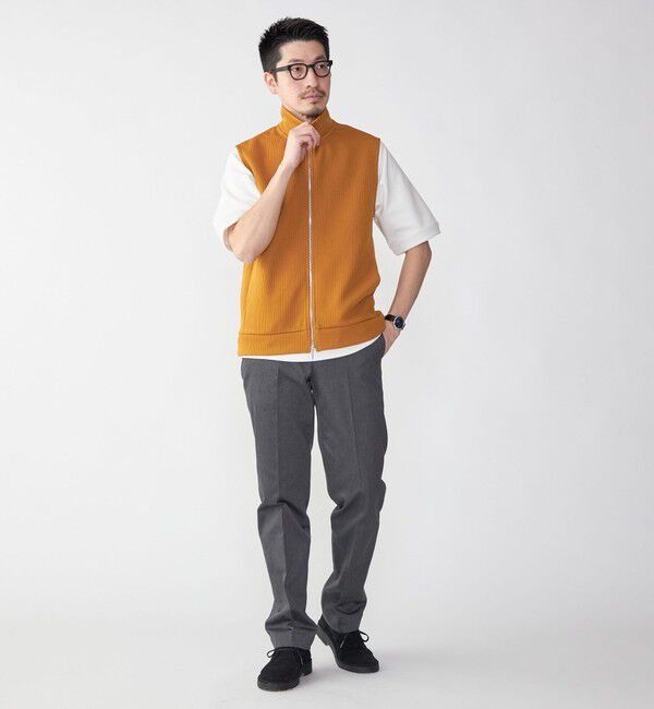 SHIPS「SHIPS: クォーターゲージ ハイジップ ベスト」|ダウンベスト・ベスト|