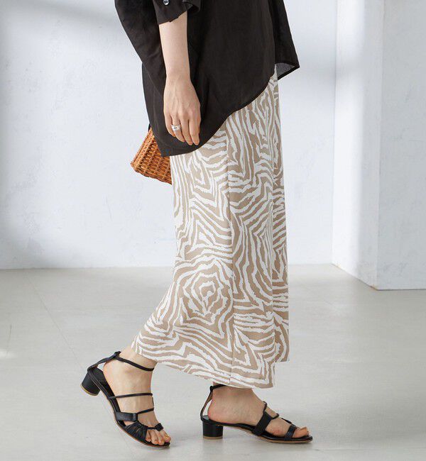 SHIPS for women「〈手洗い可能〉ゼブラ プリント マーメイド スカート ◇」|スカート|
