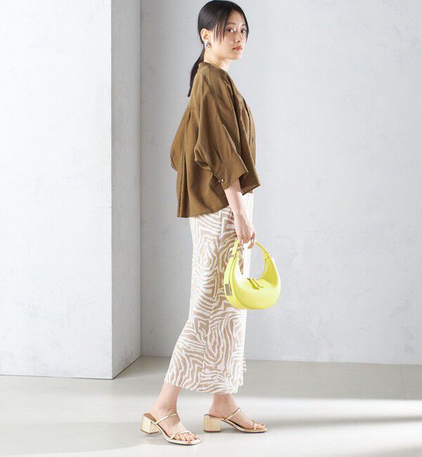 SHIPS for women「〈手洗い可能〉ゼブラ プリント マーメイド スカート ◇」|スカート|