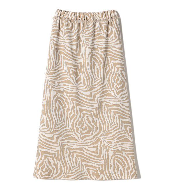 SHIPS for women「〈手洗い可能〉ゼブラ プリント マーメイド スカート ◇」|スカート|
