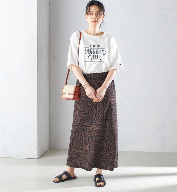 SHIPS for women「〈手洗い可能〉ゼブラ プリント マーメイド スカート ◇」|スカート|